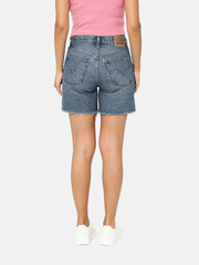 Levi's 858330058 Womens 501 Mid Thigh Denim Short Sure Time Flies back. If you need any assistance with this item or the purchase of this item please call us at five six one seven four eight eight eight zero one Monday through Saturday 10:00a.m EST to 8:00 p.m EST