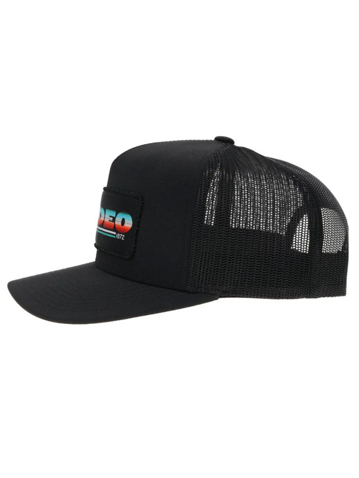 Hooey 2153T-BK RODEO Hat Serape Black front view. If you need any assistance with this item or the purchase of this item please call us at five six one seven four eight eight eight zero one Monday through Saturday 10:00a.m EST to 8:00 p.m EST