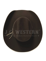 Resistol RWAMSK-304122 Jason Aldean Collection Amarillo Sky Felt Hat Chocolate top view. If you need any assistance with this item or the purchase of this item please call us at five six one seven four eight eight eight zero one Monday through Saturday 10:00a.m EST to 8:00 p.m EST