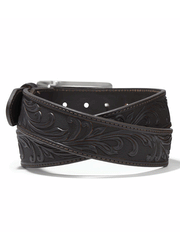Tony Lama C42858 Mens Stockyard Western Belt Dark Brown back view. If you need any assistance with this item or the purchase of this item please call us at five six one seven four eight eight eight zero one Monday through Saturday 10:00a.m EST to 8:00 p.m EST