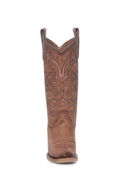 Circle G L6274 Womens Embroidery Western Boot Shedron front view. If you need any assistance with this item or the purchase of this item please call us at five six one seven four eight eight eight zero one Monday through Saturday 10:00a.m EST to 8:00 p.m EST