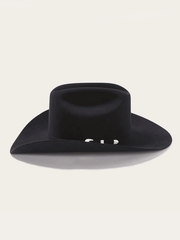 Stetson SFSHAS-724207 SHASTA 10X Premier Felt Western Hat Black side view. If you need any assistance with this item or the purchase of this item please call us at five six one seven four eight eight eight zero one Monday through Saturday 10:00a.m EST to 8:00 p.m EST