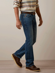 Ariat 10044378 Mens M7 Slim Griffen Straight Jean Brighton front and side view. If you need any assistance with this item or the purchase of this item please call us at five six one seven four eight eight eight zero one Monday through Saturday 10:00a.m EST to 8:00 p.m EST