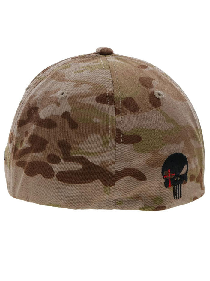 Hooey CK021-01 CHRIS KYLE Flexfit Hat Brown Camo side / front view. If you need any assistance with this item or the purchase of this item please call us at five six one seven four eight eight eight zero one Monday through Saturday 10:00a.m EST to 8:00 p.m EST