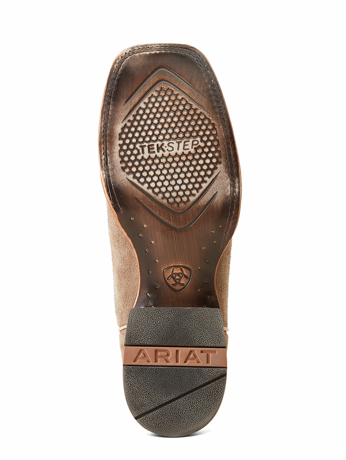 Ariat 10047071 Mens Circuit Rockridge Western Boot Smokey Roughout front and side view. If you need any assistance with this item or the purchase of this item please call us at five six one seven four eight eight eight zero one Monday through Saturday 10:00a.m EST to 8:00 p.m EST