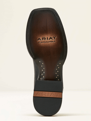 Ariat 10061191 Mens Circuit Patriot Western Boot Black Night sole view. If you need any assistance with this item or the purchase of this item please call us at five six one seven four eight eight eight zero one Monday through Saturday 10:00a.m EST to 8:00 p.m EST

