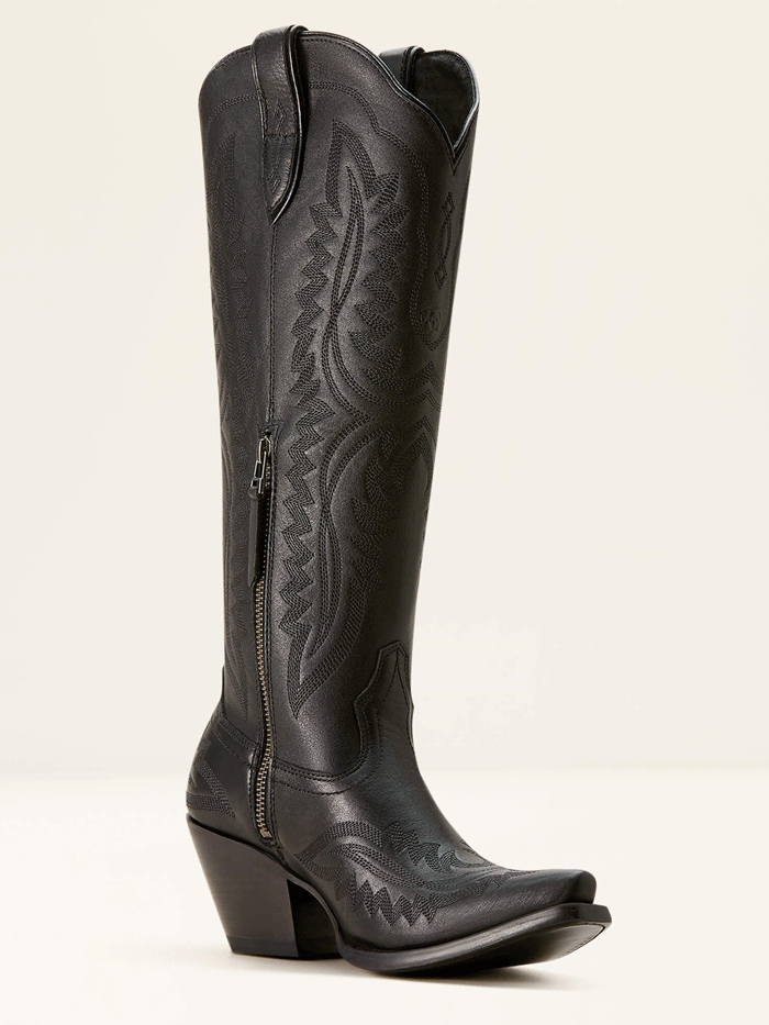 Ariat 10054106 Womens Casanova Western Boot Obsidian front and outter side view. If you need any assistance with this item or the purchase of this item please call us at five six one seven four eight eight eight zero one Monday through Saturday 10:00a.m EST to 8:00 p.m EST