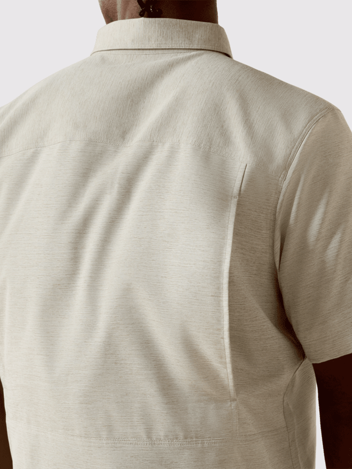 Ariat 10071762 Mens VentTEK Outbound Fitted Short Sleeve Shirt Burnt Olive front view. If you need any assistance with this item or the purchase of this item please call us at five six one seven four eight eight eight zero one Monday through Saturday 10:00a.m EST to 8:00 p.m EST
