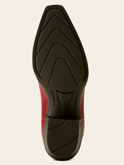 Ariat 10063928 Youth Casanova Western Boot Chili Red sole view. If you need any assistance with this item or the purchase of this item please call us at five six one seven four eight eight eight zero one Monday through Saturday 10:00a.m EST to 8:00 p.m EST
