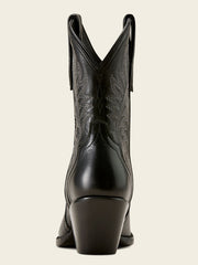 Ariat 10074388 Womens Julietta J Toe Western Boot Obsidian back view. If you need any assistance with this item or the purchase of this item please call us at five six one seven four eight eight eight zero one Monday through Saturday 10:00a.m EST to 8:00 p.m EST