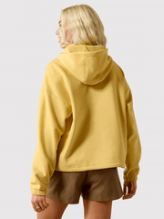 Ariat 10071162 Womens Essential Hoodie Rattan Yellow back view. If you need any assistance with this item or the purchase of this item please call us at five six one seven four eight eight eight zero one Monday through Saturday 10:00a.m EST to 8:00 p.m EST
