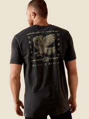 Ariat 10071189 Mens Fuerza Y Destino Classic Fit T-Shirt Charcoal back view. If you need any assistance with this item or the purchase of this item please call us at five six one seven four eight eight eight zero one Monday through Saturday 10:00a.m EST to 8:00 p.m EST
