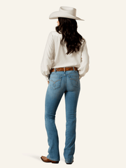 Ariat 10072978 Womens High Rise Lorena Boot Cut Jeans Tennessee back view. If you need any assistance with this item or the purchase of this item please call us at five six one seven four eight eight eight zero one Monday through Saturday 10:00a.m EST to 8:00 p.m EST
