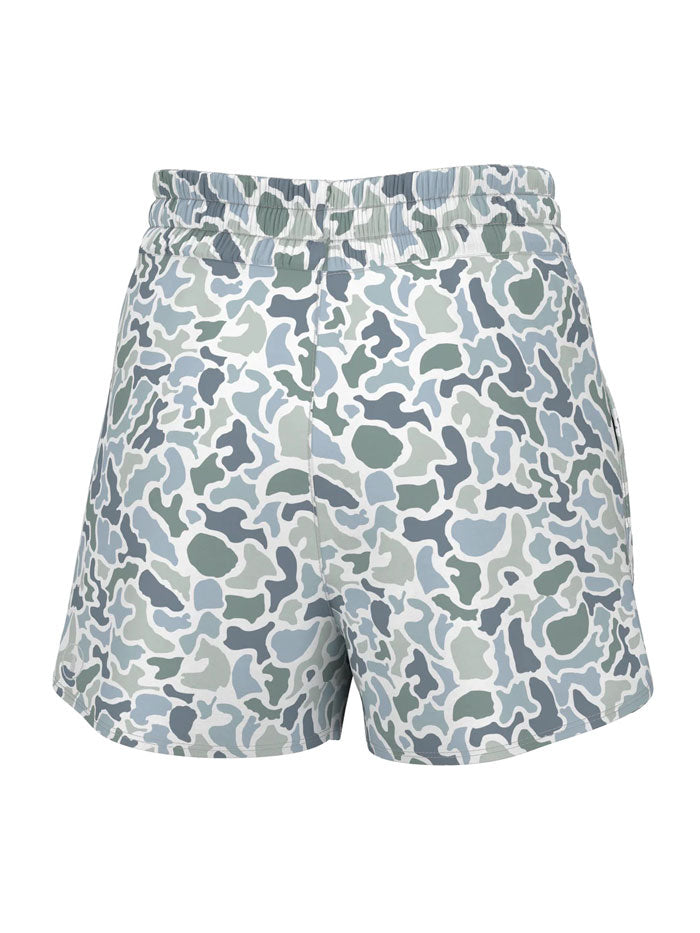 Local Girl Outfitters L5160000-LCC Womens LG High-Waisted Volley Shorts Localflage Coast front view. If you need any assistance with this item or the purchase of this item please call us at five six one seven four eight eight eight zero one Monday through Saturday 10:00a.m EST to 8:00 p.m EST
