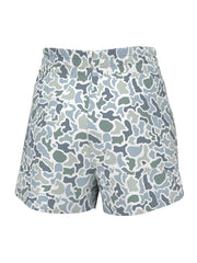 Local Girl Outfitters L5160000-LCC Womens LG High-Waisted Volley Shorts Localflage Coast back view. If you need any assistance with this item or the purchase of this item please call us at five six one seven four eight eight eight zero one Monday through Saturday 10:00a.m EST to 8:00 p.m EST