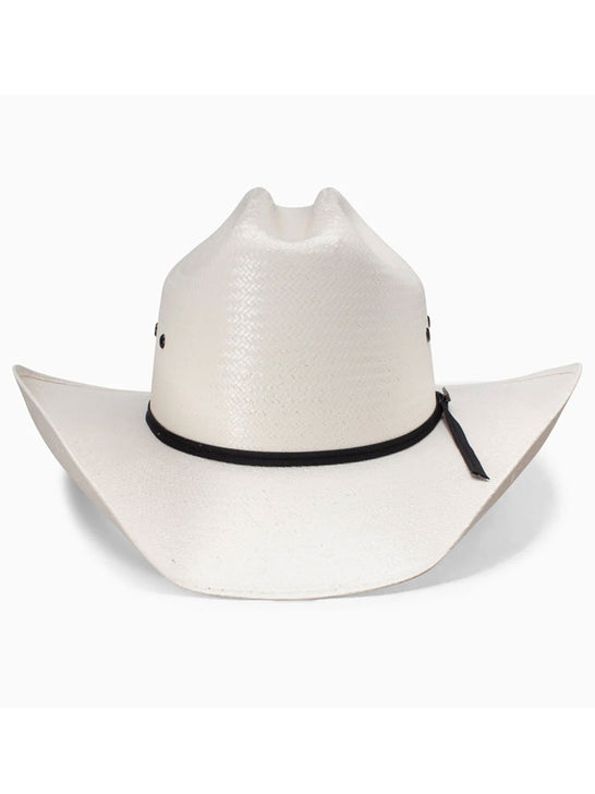Resistol RSROJR-B73481AL Youth Rodeo Straw Cowboy Hat Natural front view. If you need any assistance with this item or the purchase of this item please call us at five six one seven four eight eight eight zero one Monday through Saturday 10:00a.m EST to 8:00 p.m EST
