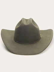 Stetson SFMNFD-754242 Munford 6X Felt Hat Sage front view. If you need any assistance with this item or the purchase of this item please call us at five six one seven four eight eight eight zero one Monday through Saturday 10:00a.m EST to 8:00 p.m EST