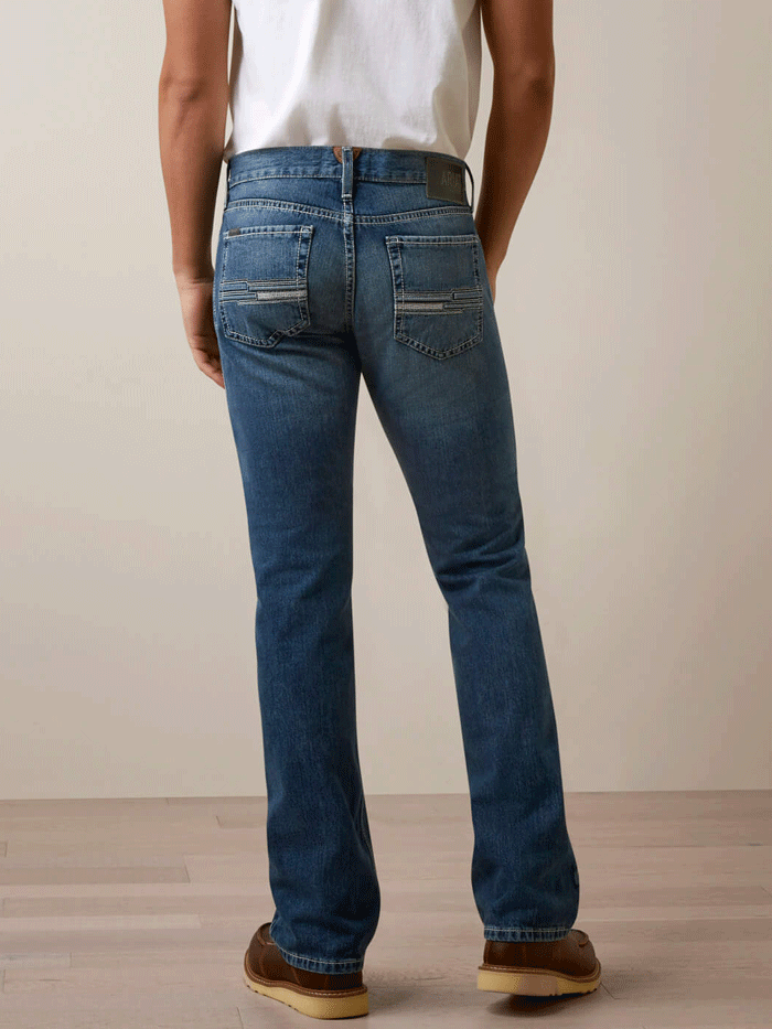 Ariat 10044378 Mens M7 Slim Griffen Straight Jean Brighton front view. If you need any assistance with this item or the purchase of this item please call us at five six one seven four eight eight eight zero one Monday through Saturday 10:00a.m EST to 8:00 p.m EST
