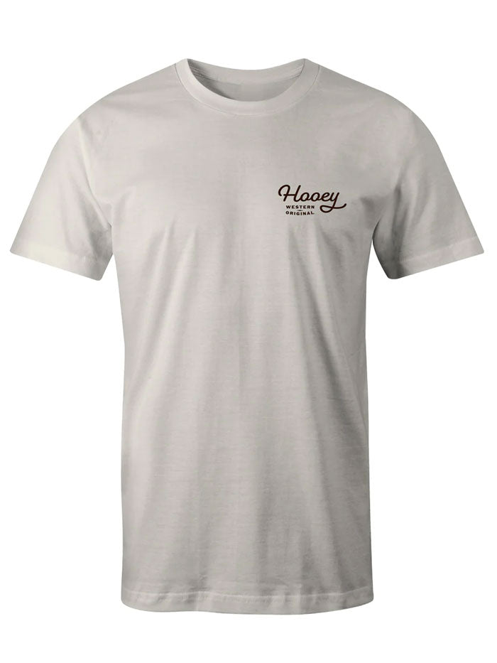 Hooey HT1713CR Mens Hooey Roots T-Shirt Cream back view. If you need any assistance with this item or the purchase of this item please call us at five six one seven four eight eight eight zero one Monday through Saturday 10:00a.m EST to 8:00 p.m EST