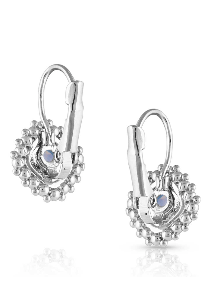 Montana Silversmiths ER5528 Womens Glacial Lake Opal Earrings Silver front. If you need any assistance with this item or the purchase of this item please call us at five six one seven four eight eight eight zero one Monday through Saturday 10:00a.m EST to 8:00 p.m EST

