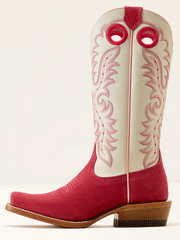 Ariat 10051040 Womens Futurity Boon Western Boot Deep Azalea outter side view. If you need any assistance with this item or the purchase of this item please call us at five six one seven four eight eight eight zero one Monday through Saturday 10:00a.m EST to 8:00 p.m EST