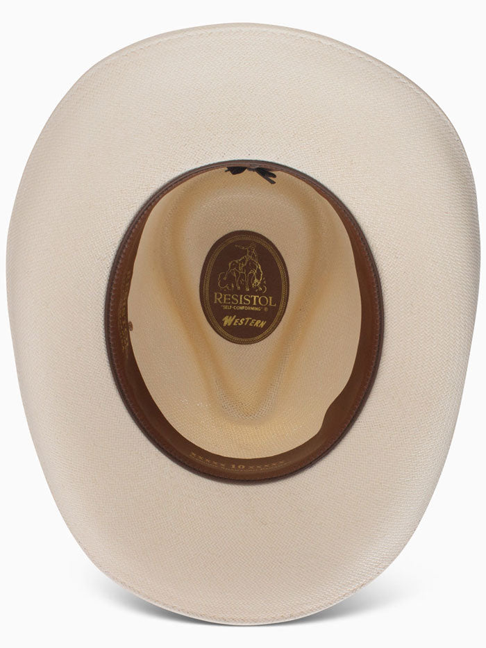 Resistol RSBGSP-503481 BIG SPENDER Straw Hat Natural side / front view. If you need any assistance with this item or the purchase of this item please call us at five six one seven four eight eight eight zero one Monday through Saturday 10:00a.m EST to 8:00 p.m EST