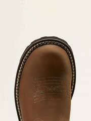 Ariat 10061281 Womens Fatbaby Western Boot Sassy Brown toe view. If you need any assistance with this item or the purchase of this item please call us at five six one seven four eight eight eight zero one Monday through Saturday 10:00a.m EST to 8:00 p.m EST
