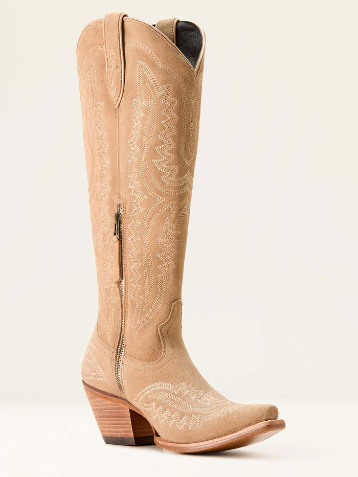 Ariat 10053650 Womens Casanova Western Boot Truly Taupe side / front view. If you need any assistance with this item or the purchase of this item please call us at five six one seven four eight eight eight zero one Monday through Saturday 10:00a.m EST to 8:00 p.m EST