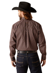 Ariat 10047190 Mens Eren Classic Fit Shirt Black back view. If you need any assistance with this item or the purchase of this item please call us at five six one seven four eight eight eight zero one Monday through Saturday 10:00a.m EST to 8:00 p.m EST