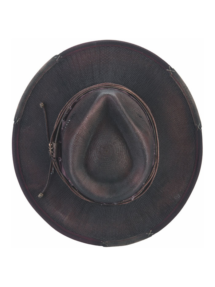 Bullhide LIVING ON THE ROAD 5073DCH Bangora Hat Dark Cherry side and front view. If you need any assistance with this item or the purchase of this item please call us at five six one seven four eight eight eight zero one Monday through Saturday 10:00a.m EST to 8:00 p.m EST