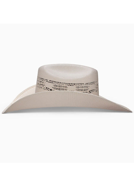 Resistol RSRIGR-074281 RINGER 7X Cowboy Straw Hat Natural side view. 