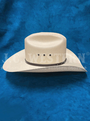 Resistol RSSACL-304281 SANTA CLARA George Strait Collection Straw Hat Natural right side view. If you need any assistance with this item or the purchase of this item please call us at five six one seven four eight eight eight zero one Monday through Saturday 10:00a.m EST to 8:00 p.m EST