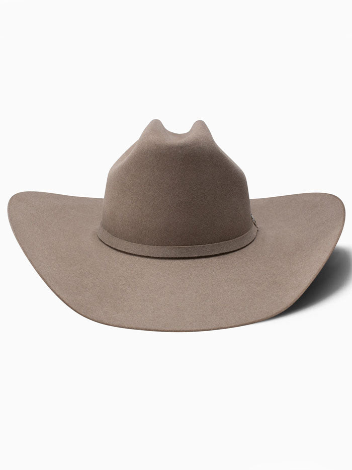 Resistol RFUSTR-724220 USTRC 6X Western Hat Stone side / front view. If you need any assistance with this item or the purchase of this item please call us at five six one seven four eight eight eight zero one Monday through Saturday 10:00a.m EST to 8:00 p.m EST