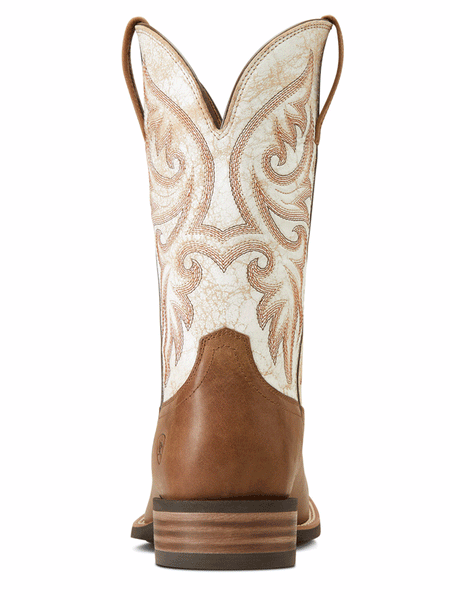 Ariat 10047023 Mens Slingshot Western Boot Vienna Tan back view. If you need any assistance with this item or the purchase of this item please call us at five six one seven four eight eight eight zero one Monday through Saturday 10:00a.m EST to 8:00 p.m EST