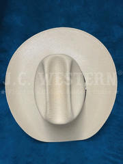 Resistol RSSACL-304281 SANTA CLARA George Strait Collection Straw Hat Natural view from above. If you need any assistance with this item or the purchase of this item please call us at five six one seven four eight eight eight zero one Monday through Saturday 10:00a.m EST to 8:00 p.m EST