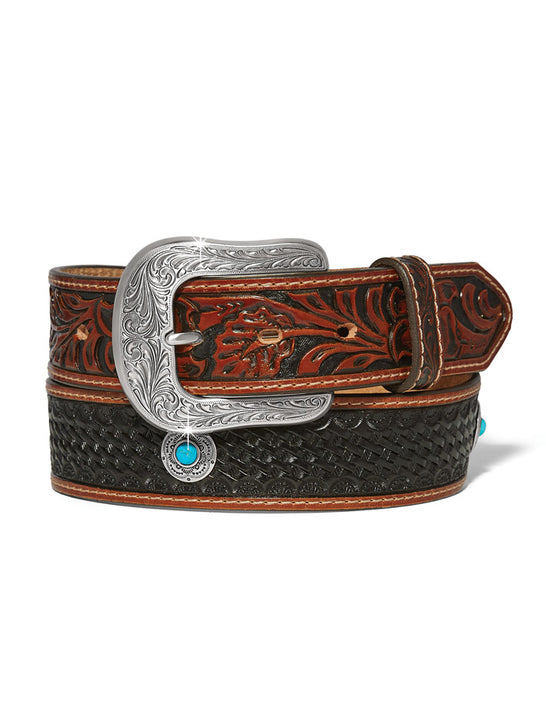 Justin C14233 Mens Durango Belt Black front view. If you need any assistance with this item or the purchase of this item please call us at five six one seven four eight eight eight zero one Monday through Saturday 10:00a.m EST to 8:00 p.m EST
