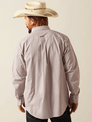 Ariat 10054647 Mens Pro Series Glen Classic Fit Shirt Brick back view. If you need any assistance with this item or the purchase of this item please call us at five six one seven four eight eight eight zero one Monday through Saturday 10:00a.m EST to 8:00 p.m EST