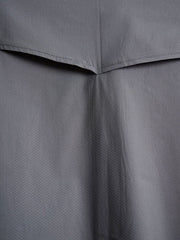 Ely Cattleman E4F2024001-CG Mens Pro Long Sleeve Stretch Western Shirt Charcoal Gray close up. If you need any assistance with this item or the purchase of this item please call us at five six one seven four eight eight eight zero one Monday through Saturday 10:00a.m EST to 8:00 p.m EST