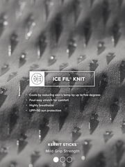 Kerrits 60524-SHDW Kids Ice Fil Performance Riding Tight Shadow Grey fabric close up