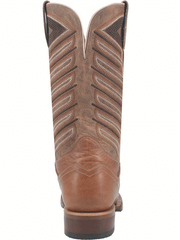 Dan Post DP4185 Mens IVAN Square Toe Leather Boot Taupe back view. If you need any assistance with this item or the purchase of this item please call us at five six one seven four eight eight eight zero one Monday through Saturday 10:00a.m EST to 8:00 p.m EST
