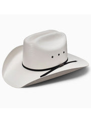 Resistol RSROJR-B73481AL Youth Rodeo Straw Cowboy Hat Natural side / front view. If you need any assistance with this item or the purchase of this item please call us at five six one seven four eight eight eight zero one Monday through Saturday 10:00a.m EST to 8:00 p.m EST