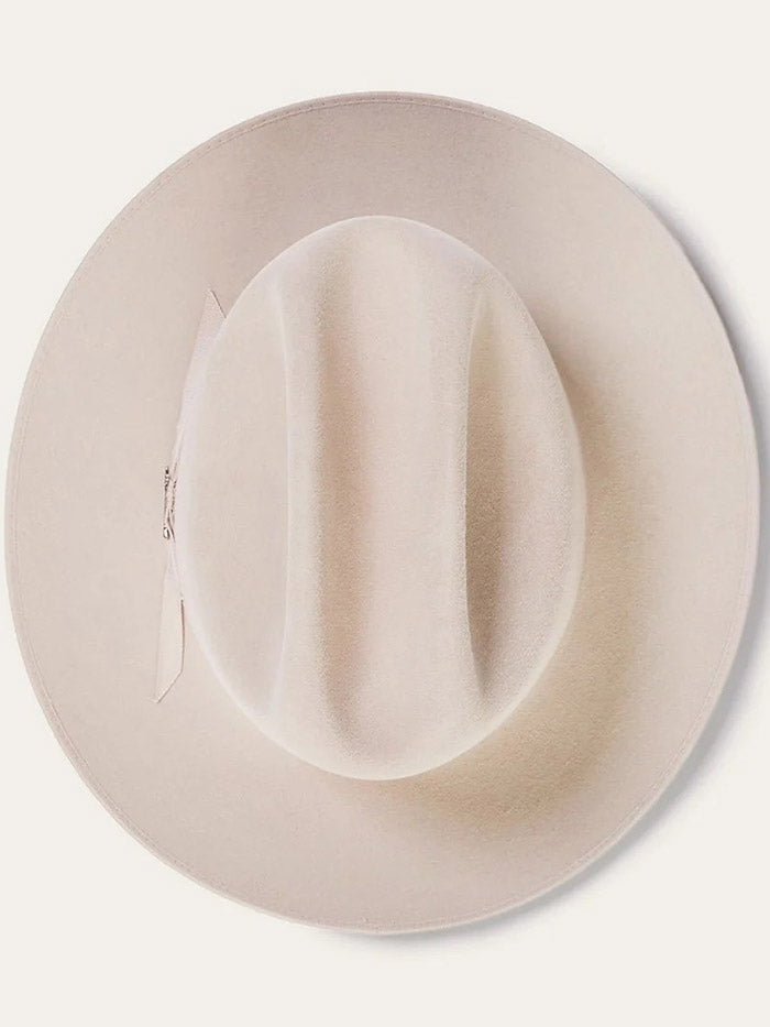 Stetson SFOPRD-052661 Classics Collection Open Road 6X Felt Hat Silverbelly side / front view. If you need any assistance with this item or the purchase of this item please call us at five six one seven four eight eight eight zero one Monday through Saturday 10:00a.m EST to 8:00 p.m EST