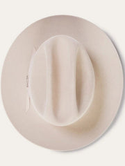 Stetson SFOPRD-052661 Classics Collection Open Road 6X Felt Hat Silverbelly view from above. If you need any assistance with this item or the purchase of this item please call us at five six one seven four eight eight eight zero one Monday through Saturday 10:00a.m EST to 8:00 p.m EST