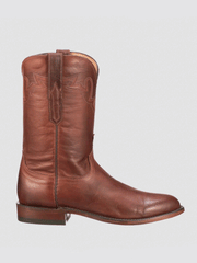Lucchese CL6503.C2 Mens Sunset Roper Tan Ranch Hand outter side view. If you need any assistance with this item or the purchase of this item please call us at five six one seven four eight eight eight zero one Monday through Saturday 10:00a.m EST to 8:00 p.m EST