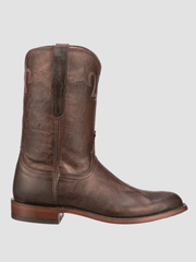 Lucchese CL6510.C2 Mens Sunset Roper Chocolate outter side view. If you need any assistance with this item or the purchase of this item please call us at five six one seven four eight eight eight zero one Monday through Saturday 10:00a.m EST to 8:00 p.m EST