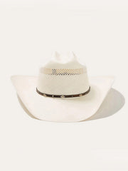 Stetson SSLOBO-304281 LOBO 10X Straw Hat Natural front view. If you need any assistance with this item or the purchase of this item please call us at five six one seven four eight eight eight zero one Monday through Saturday 10:00a.m EST to 8:00 p.m EST