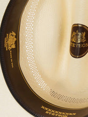 Stetson SSLOBO-304281 LOBO 10X Straw Hat Natural inside view. If you need any assistance with this item or the purchase of this item please call us at five six one seven four eight eight eight zero one Monday through Saturday 10:00a.m EST to 8:00 p.m EST