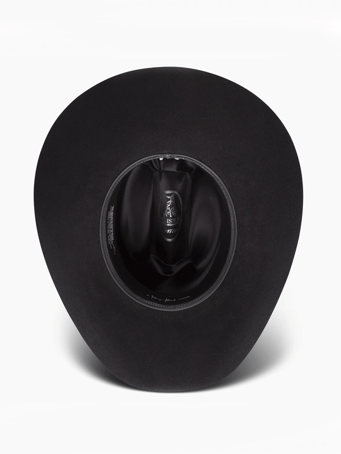 Resistol RFCTLM-754207 6X CITY LIMITS 4 1/4" Brim George Strait Felt Hat Black front and side. If you need any assistance with this item or the purchase of this item please call us at five six one seven four eight eight eight zero one Monday through Saturday 10:00a.m EST to 8:00 p.m EST
