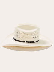 Stetson SSSTPT-684481 SOUTHPOINT 10X Straw Hat Natural side view. If you need any assistance with this item or the purchase of this item please call us at five six one seven four eight eight eight zero one Monday through Saturday 10:00a.m EST to 8:00 p.m EST