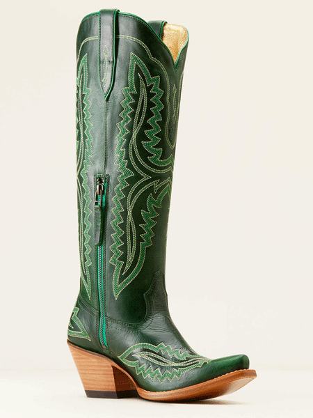 Ariat 10048292 Womens Casanova Western Boot Lucky Clover inner side view. If you need any assistance with this item or the purchase of this item please call us at five six one seven four eight eight eight zero one Monday through Saturday 10:00a.m EST to 8:00 p.m EST